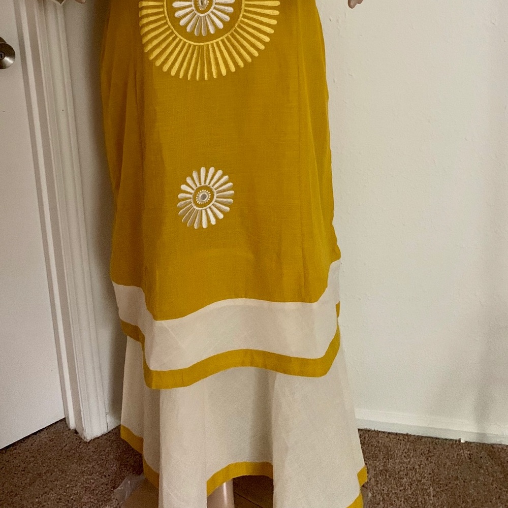 Double layer Indian kurti long dress